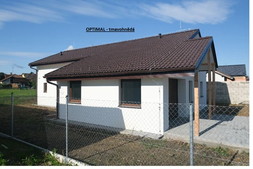 BETONPRES stře&scaron;n&iacute; krytina OPTIMAL tmavohněd&aacute;