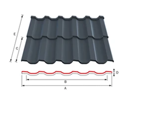 Střešní krytina SATJAM Reno Premium