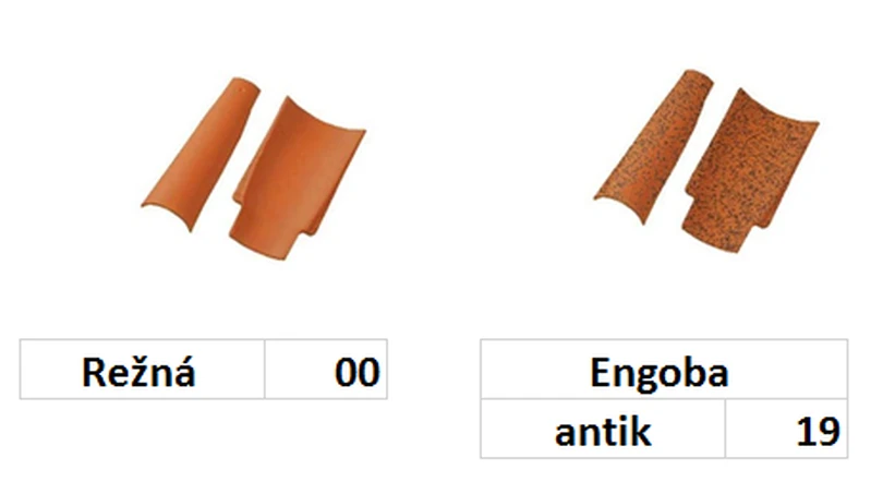 TONDACH -  MAL&Yacute; PREJZ S 20,5 x 38,0 cm